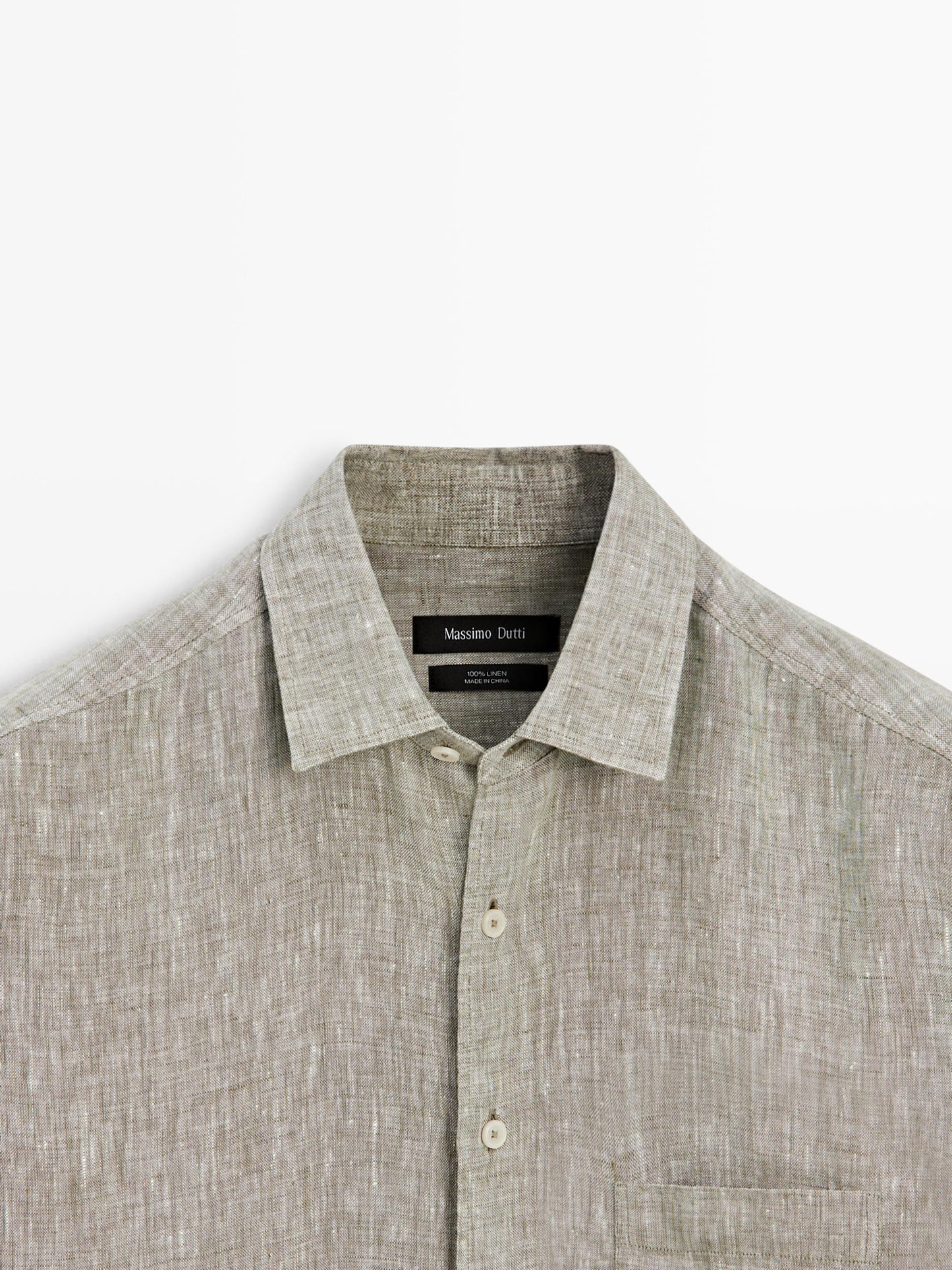 CAMISA FLUIDA BOLSILLO LINO