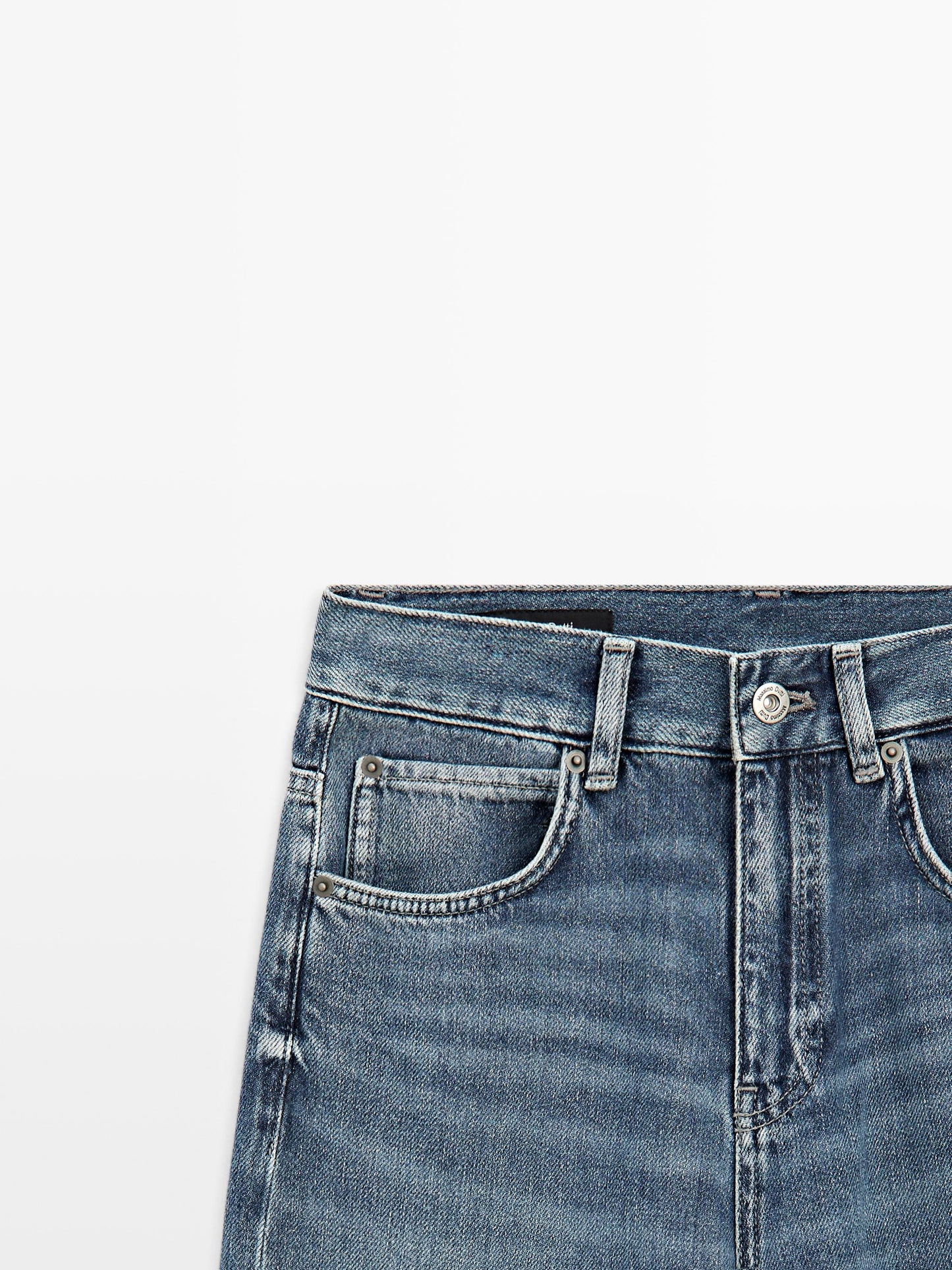 JEANS WIDE LEG TIRO ALTO
