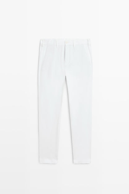 PANTALÓN SLIM FIT MEZCLA ALGODÓN