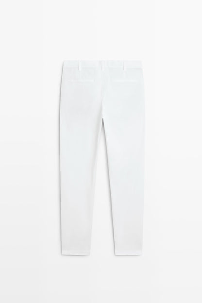 PANTALÓN SLIM FIT MEZCLA ALGODÓN
