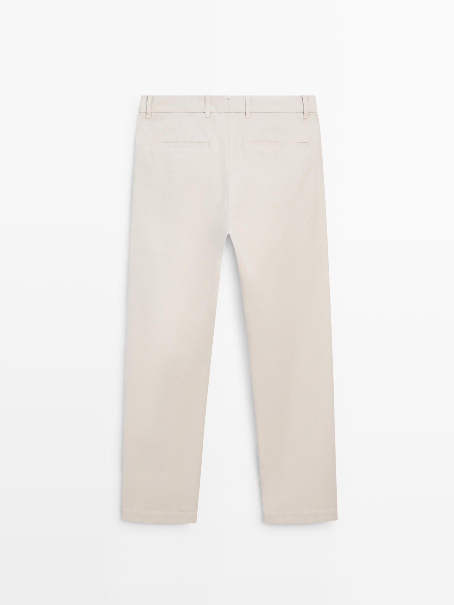 PANTALÓN TAPERED FIT CON ALGODÓN