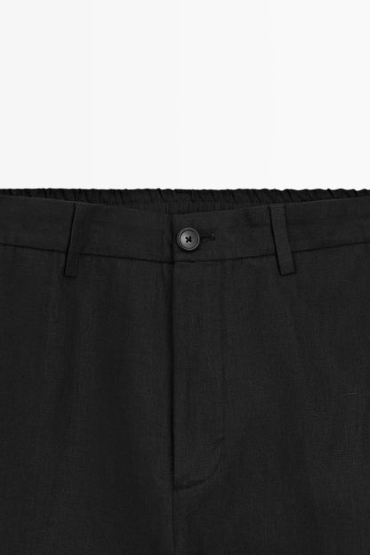 PANTALÓN STRAIGHT FIT 100% LINO