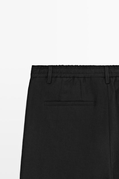 PANTALÓN STRAIGHT FIT 100% LINO