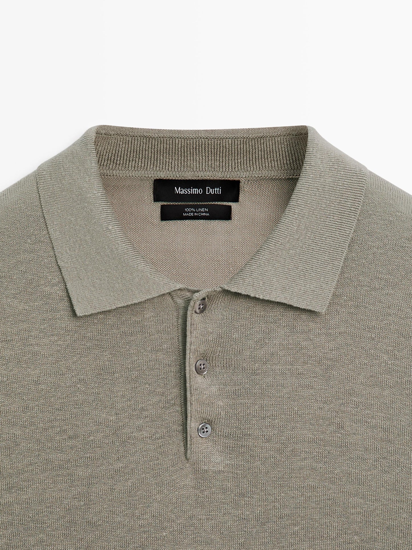 JERSEY PUNTO CUELLO POLO 100% LINO