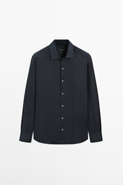 CAMISA REGULAR FIT EXTRAFINA LINO