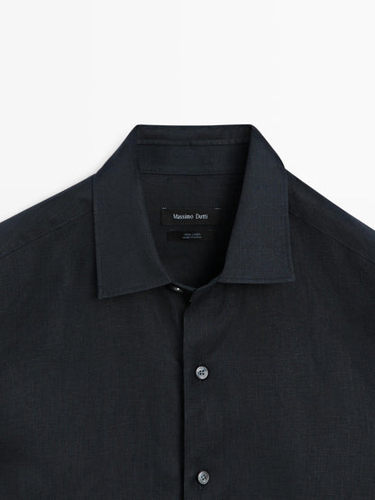 CAMISA REGULAR FIT EXTRAFINA LINO