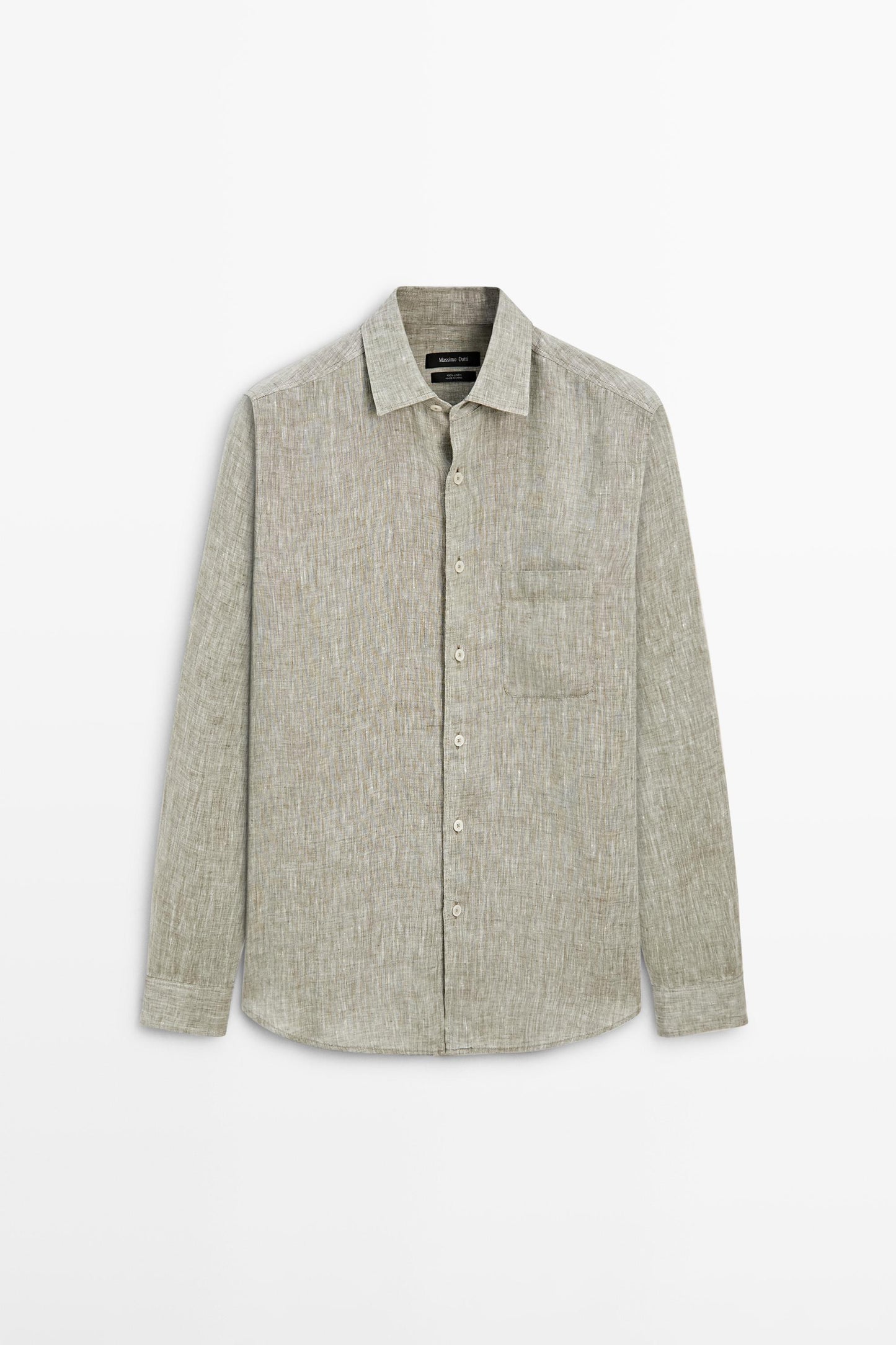 CAMISA FLUIDA BOLSILLO LINO