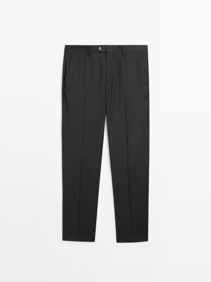 PANTALÓN TRAJE LANA FRÍA