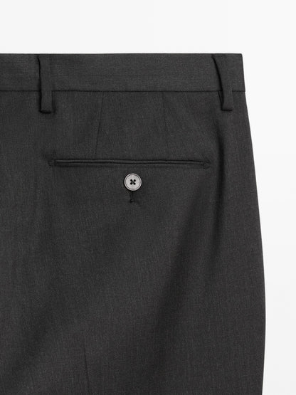 PANTALÓN TRAJE LANA FRÍA