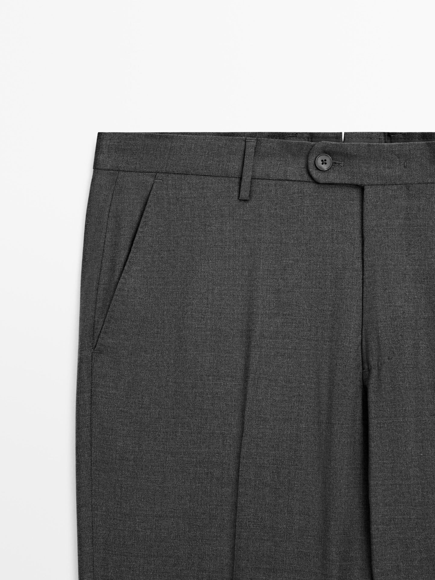 PANTALÓN TRAJE MICROESTRUCTURA LANA FRÍA