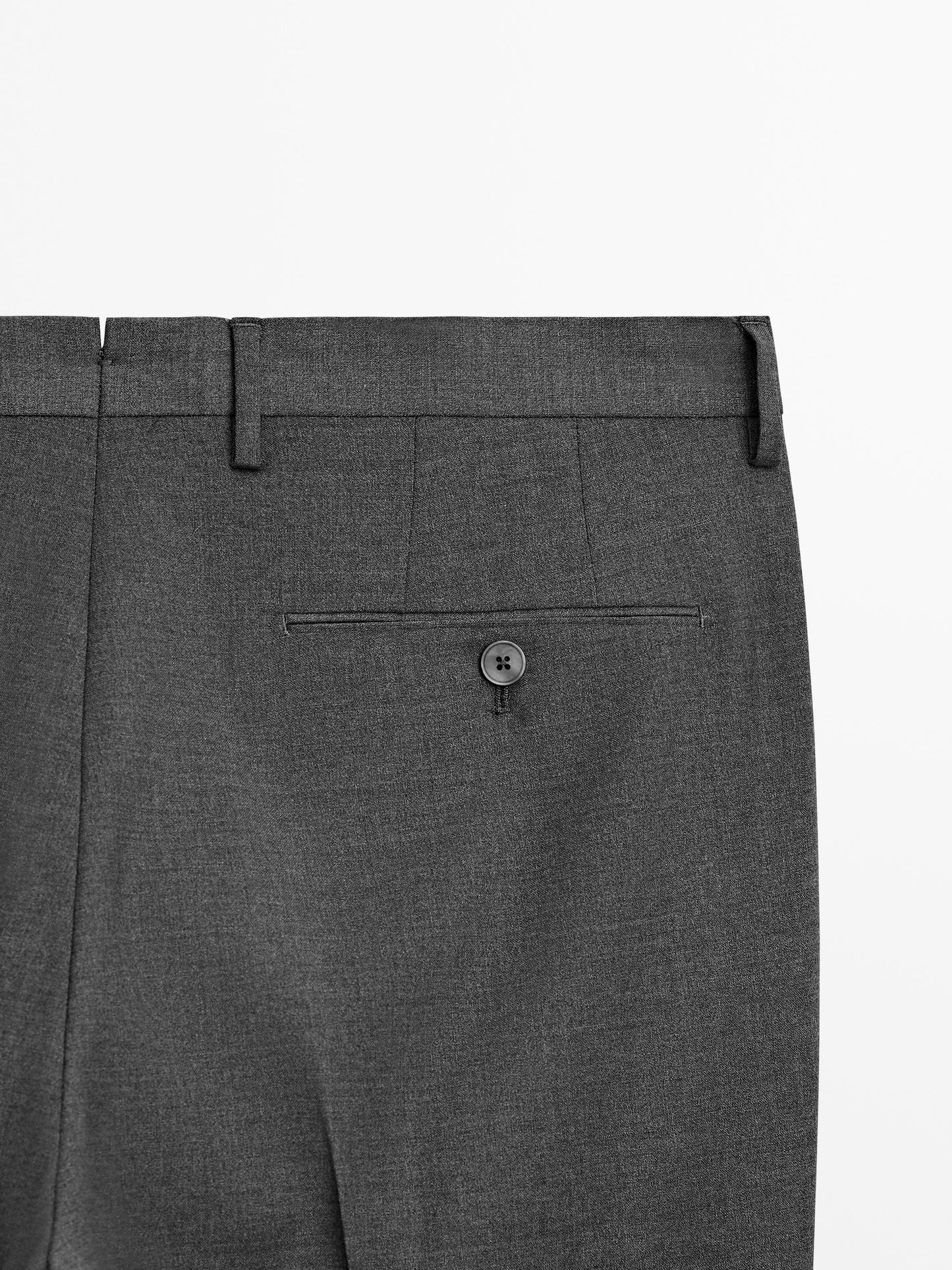 PANTALÓN TRAJE MICROESTRUCTURA LANA FRÍA