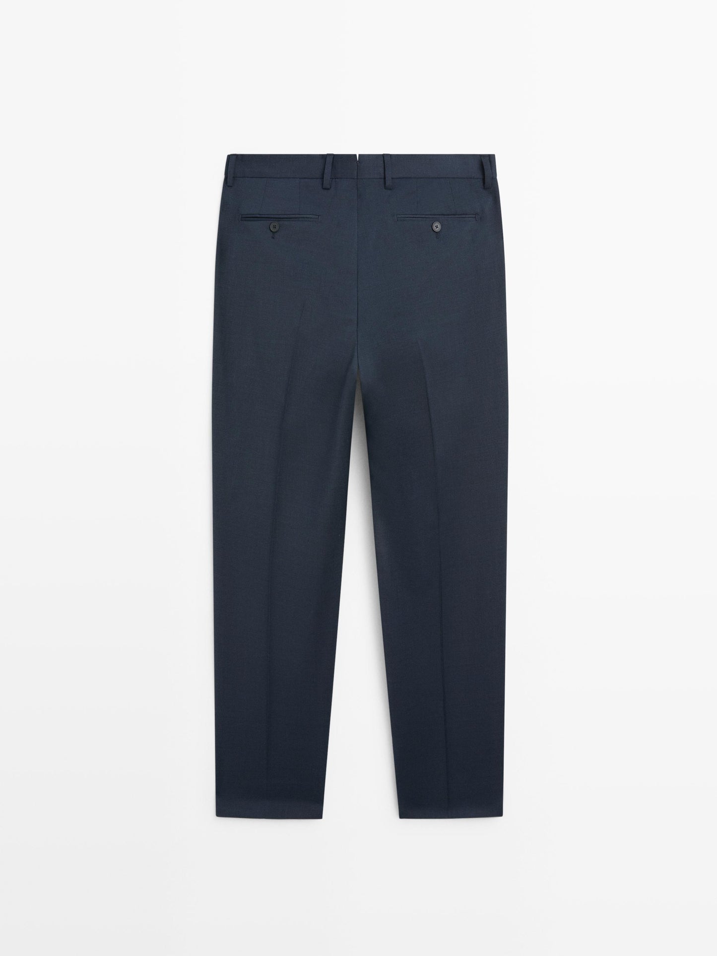 PANTALÓN TRAJE CUADROS MEZCLA LANA FRÍA