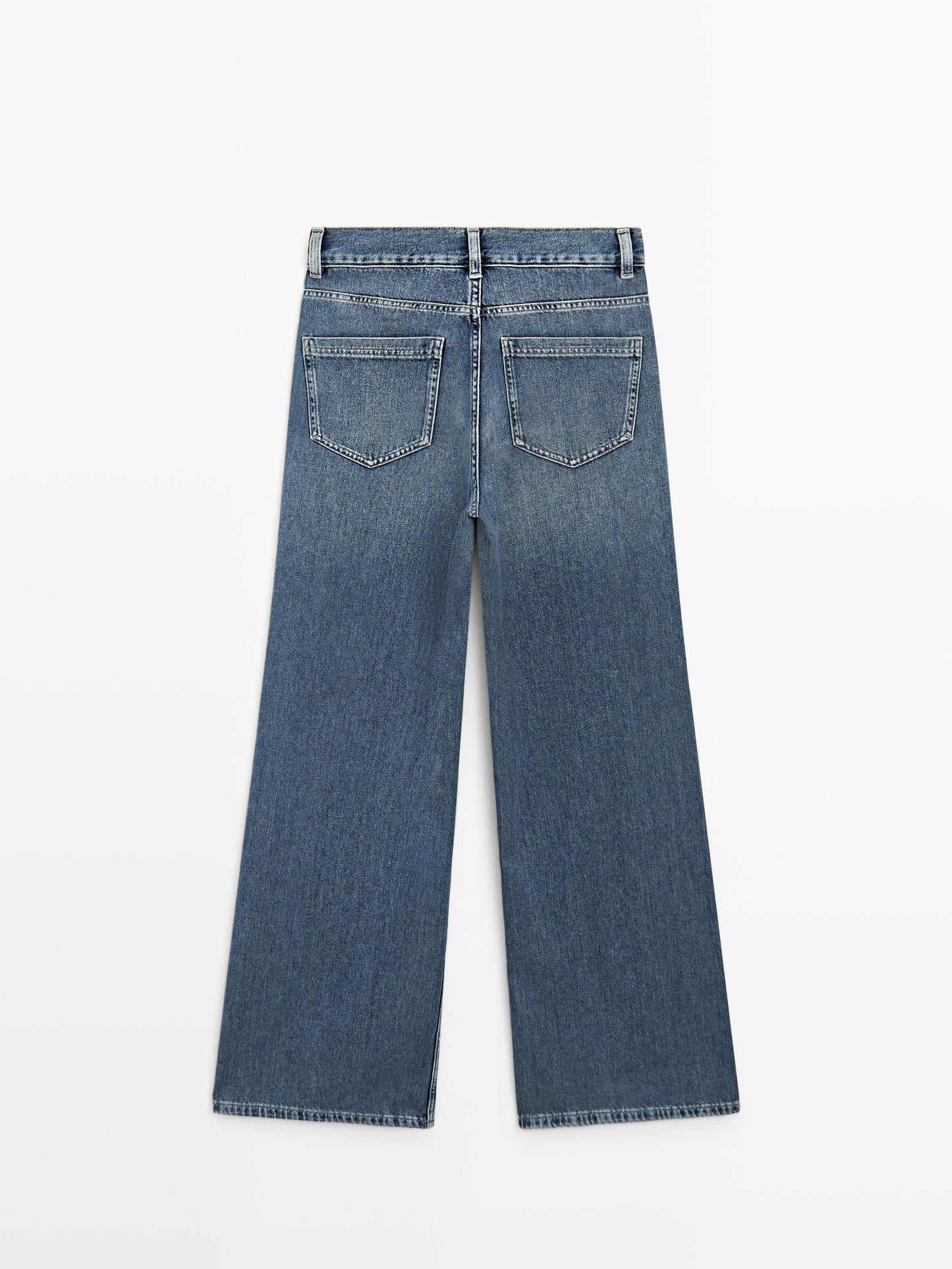 JEANS WIDE LEG TIRO ALTO