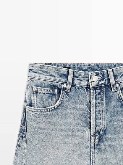 JEANS BALLOON FIT TIRO MEDIO