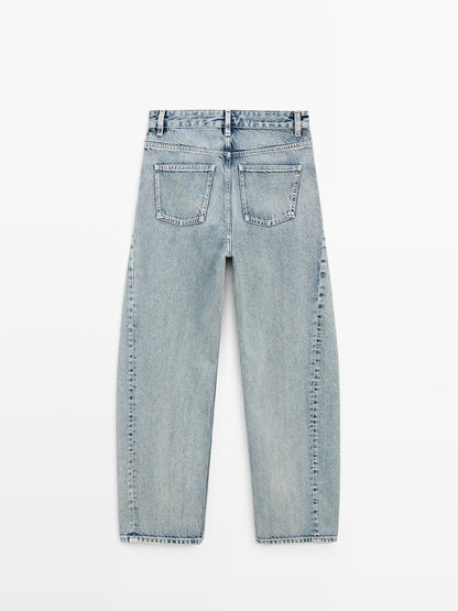 JEANS BALLOON FIT TIRO MEDIO
