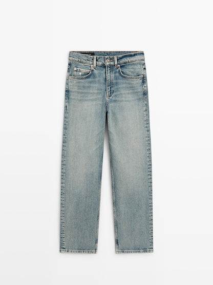 JEANS AJUSTE RECTO MID WAIST