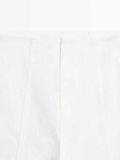 JEANS WIDE LEG DETALLE COSTURAS