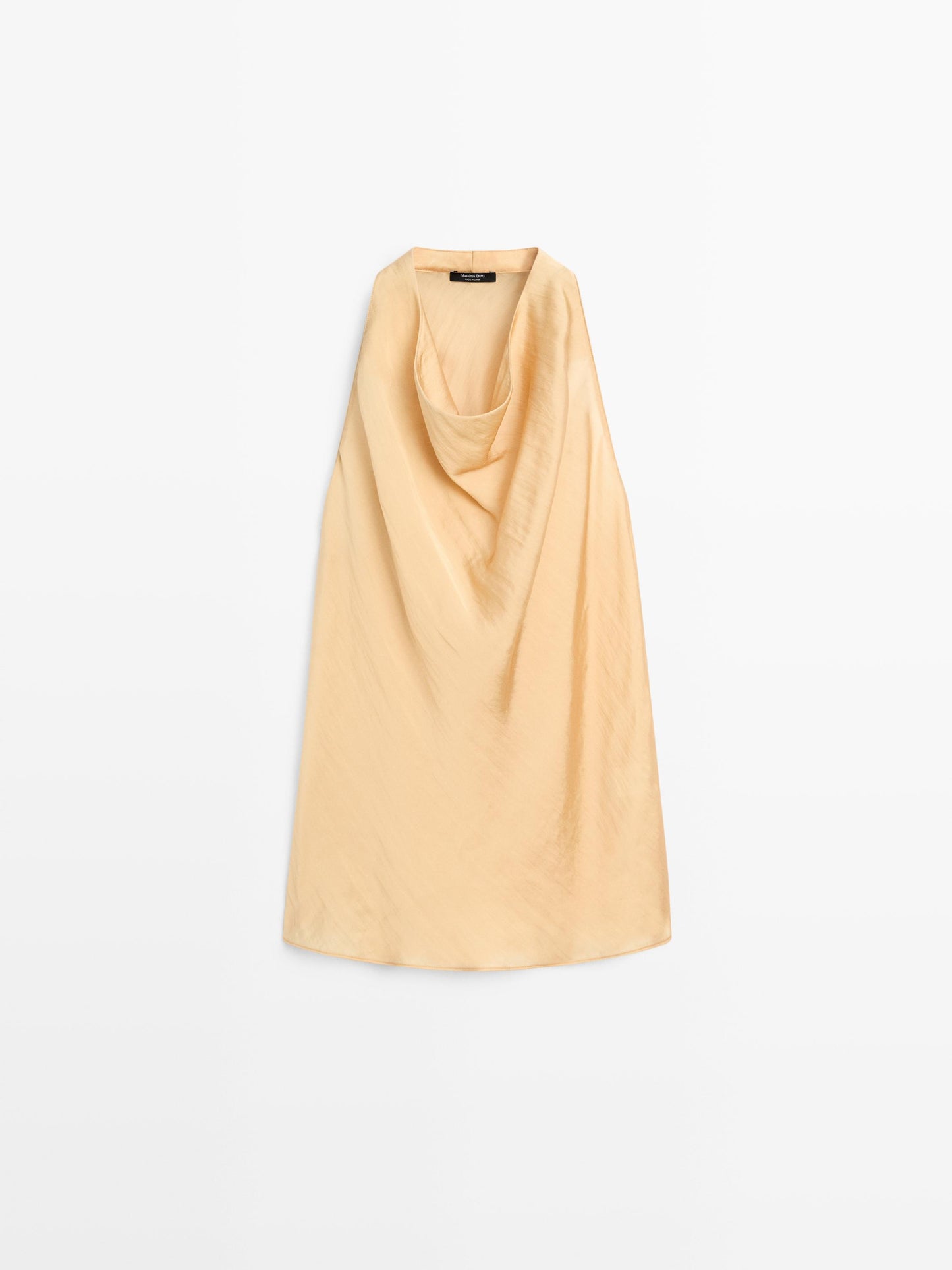TOP FLUIDO ESCOTE DRAPEADO