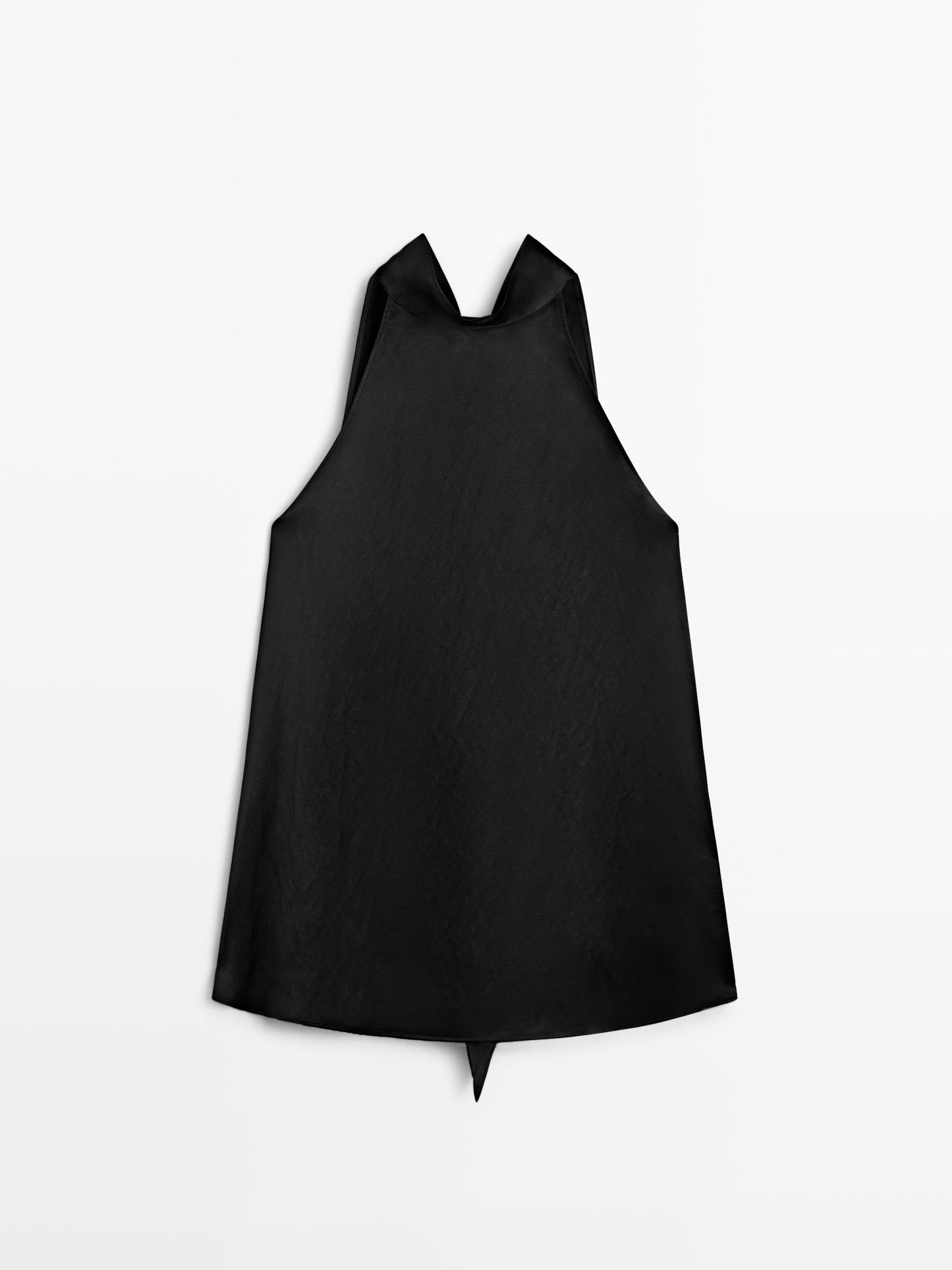 TOP HALTER LAZADA SATINADO