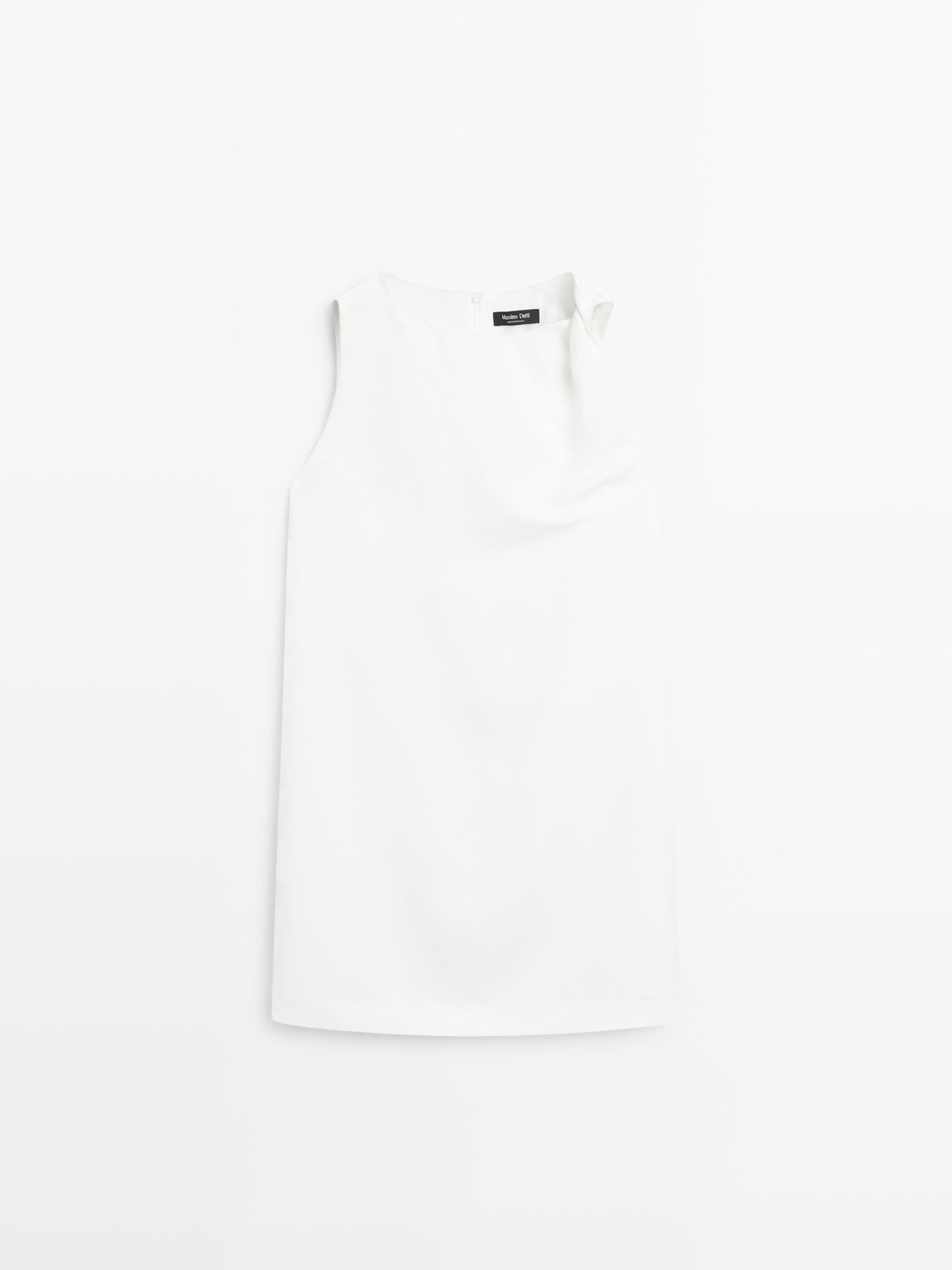 VESTIDO MINI DETALLE TIRANTE NUDO