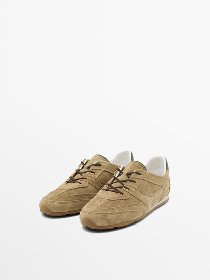 DEPORTIVO PIEZAS PIEL SERRAJE