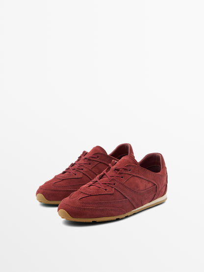 DEPORTIVO PIEZAS PIEL SERRAJE