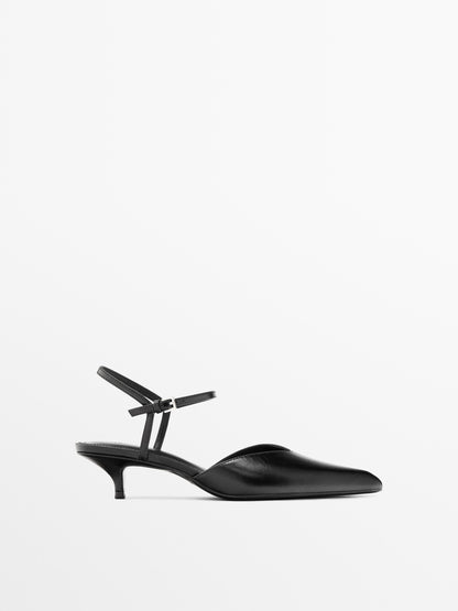 ZAPATO DE TACÓN DESTALONADO