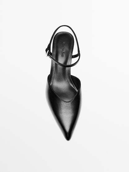 ZAPATO DE TACÓN DESTALONADO