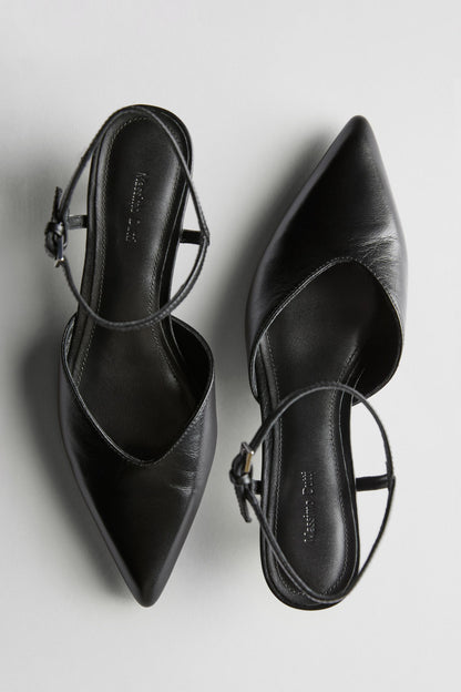 ZAPATO DE TACÓN DESTALONADO