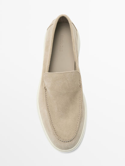 MOCASÍN PIEL SERRAJE BORDÓN